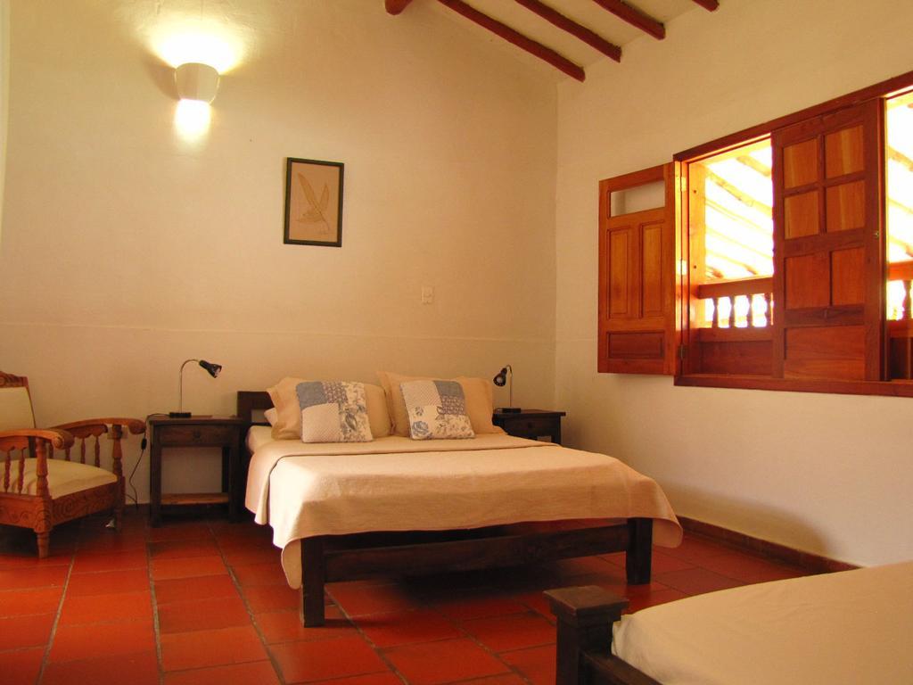 La Casa De Hercilia Boutique Barichara Rum bild