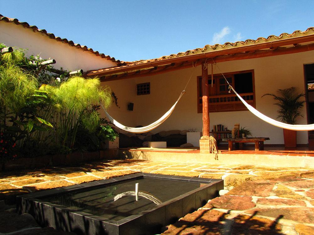 La Casa De Hercilia Boutique Barichara Exteriör bild