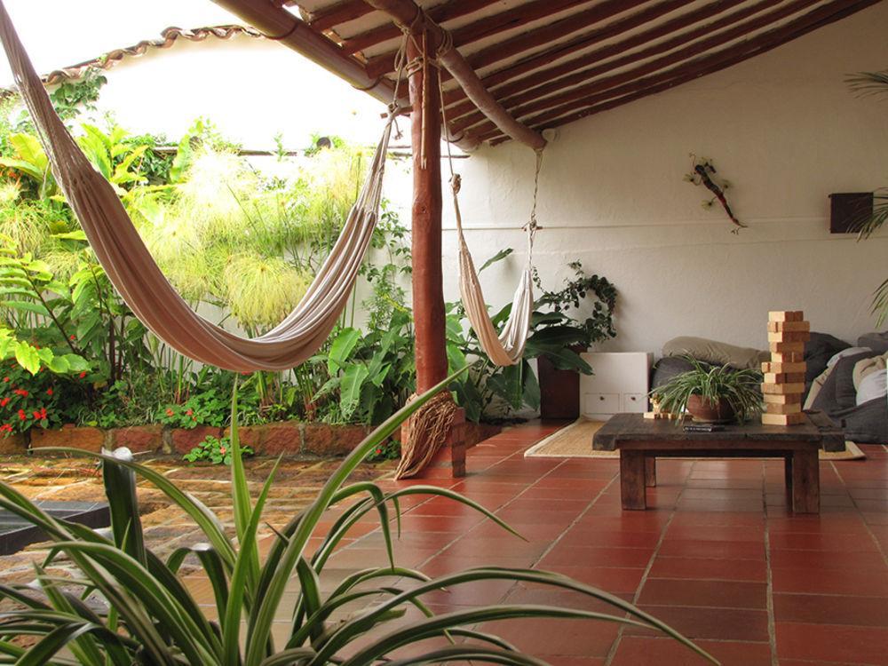 La Casa De Hercilia Boutique Barichara Exteriör bild