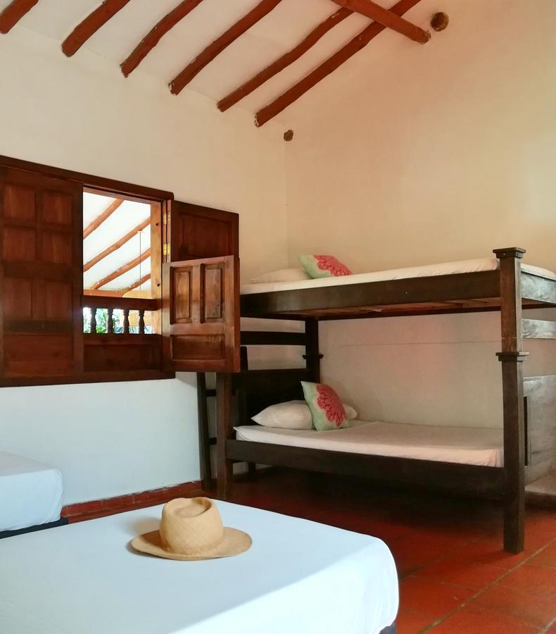 La Casa De Hercilia Boutique Barichara Rum bild