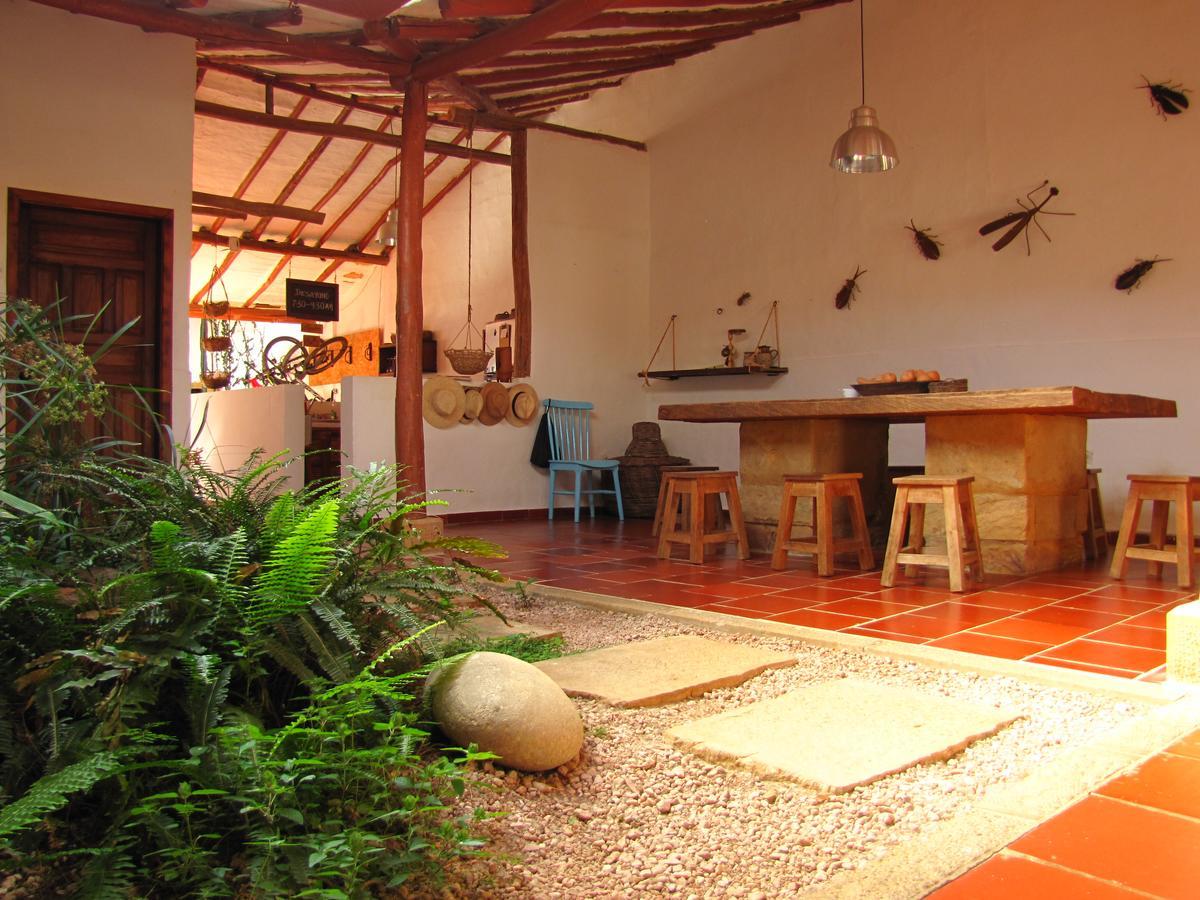 La Casa De Hercilia Boutique Barichara Exteriör bild