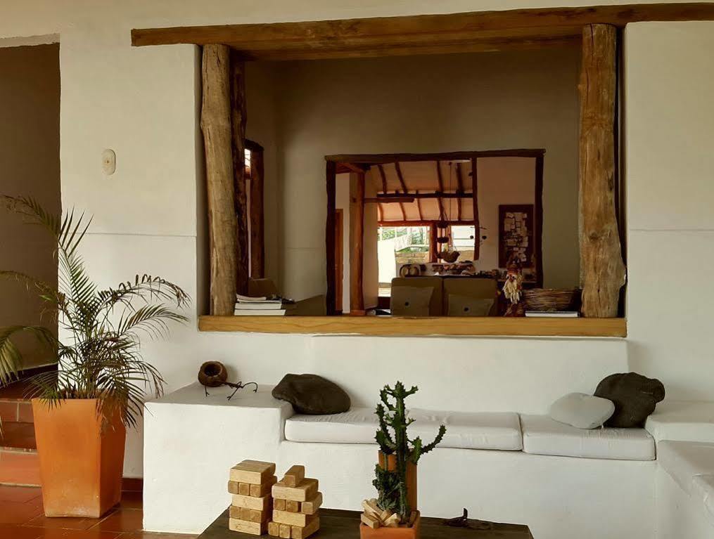 La Casa De Hercilia Boutique Barichara Exteriör bild
